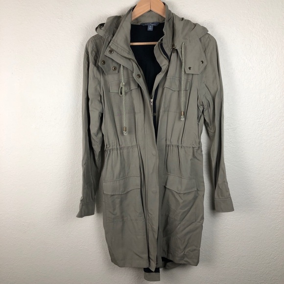 Market & Spruce Jackets & Blazers - Market and Spruce Hooded utility long jacket